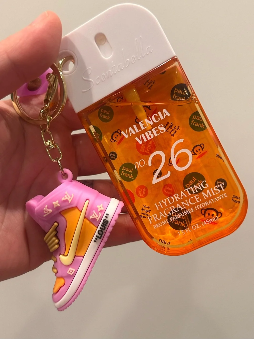 Paul Frank Le’Mist Designer Sneaker Bag Charm Fragrance Mist Trio NWT Gift Set
